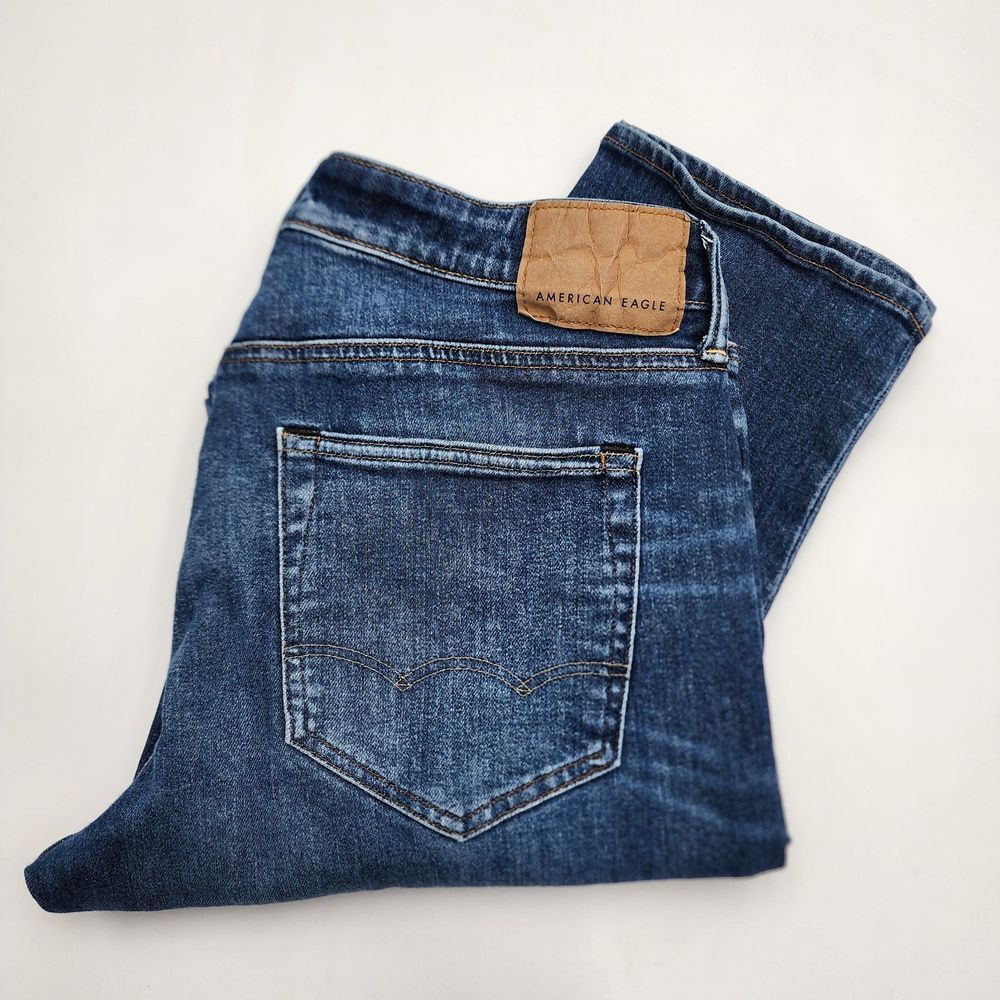 American Eagle Jeans‎ Men's Size 36 X 31 Original Straight Factory AirFlex+